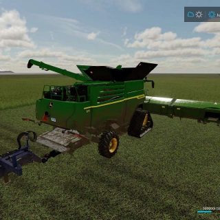 Combine harvester as a maize chopper v1.2 FS22 - Farming Simulator 22 ...