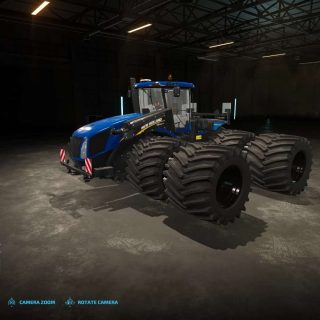 Beast Newholland T9 Series Tractor v1.0 FS22 Mod | Farming Simulator 22 Mod
