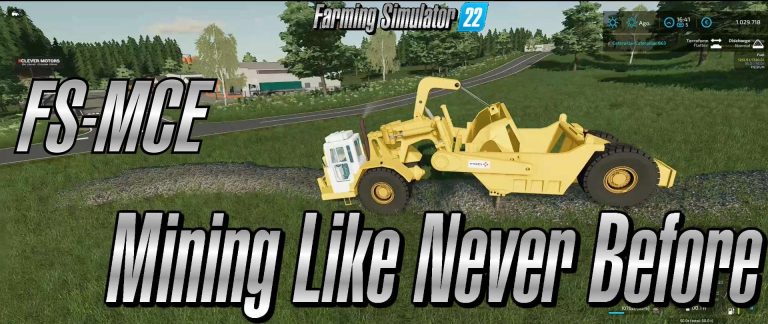 CAT 633 elevating scraper with Terrafarm V1.0 FS22 Mod | Farming ...