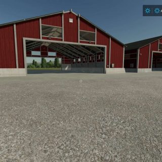 Placeable Large Sheds v1.0 FS22 Mod | Farming Simulator 22 Mod