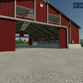 Placeable Large Sheds v1.0 FS22 Mod | Farming Simulator 22 Mod