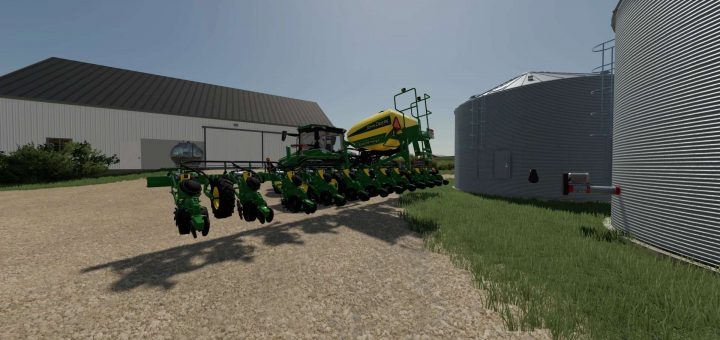 JOHN DEERE 1720 12 ROW 36 STACK-FOLD PLANTER v1.0 FS22 - Farming ...