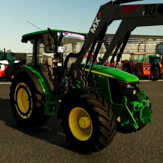 John Deere 5M v1.0 FS22 Mod | Farming Simulator 22 Mod