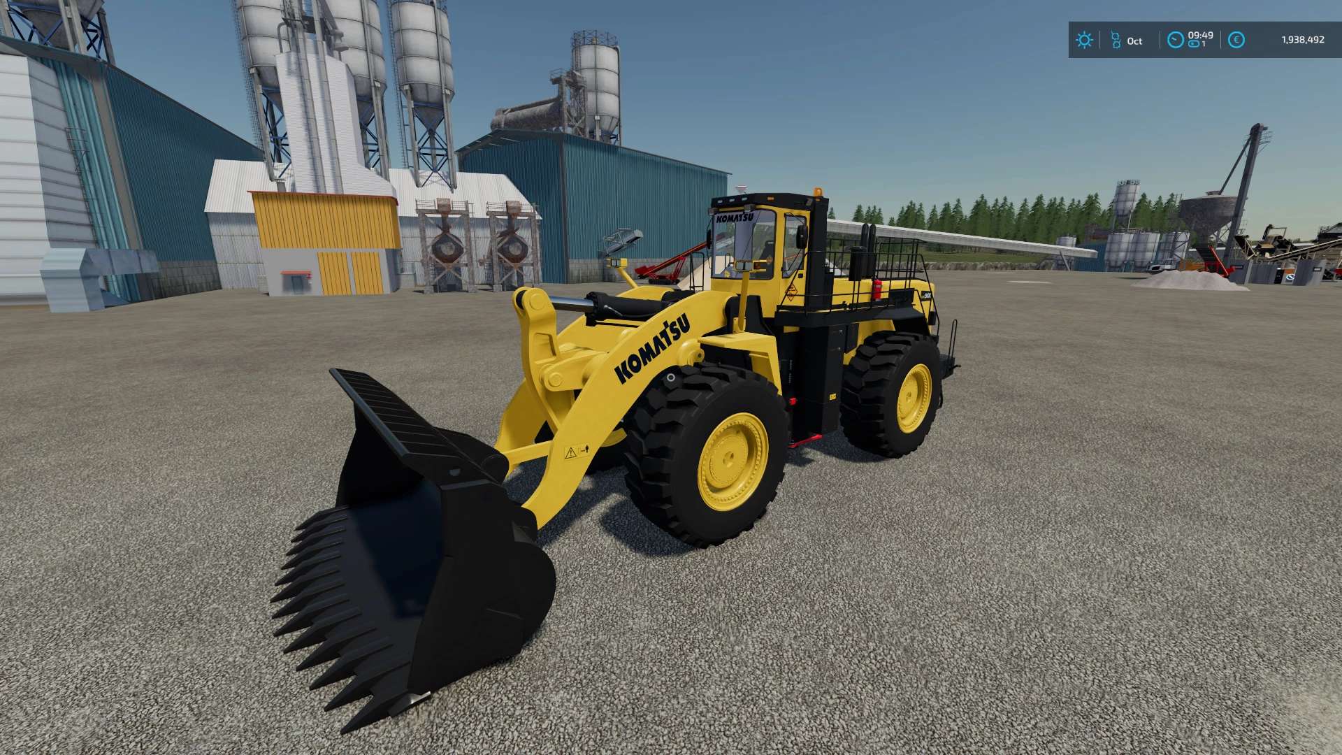 Komatsu WA-900 Mining Loader v1.0 FS22 Mod | Farming Simulator 22 Mod