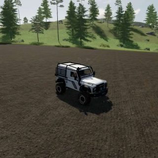Land Rover Defender 90 v1.0 FS22 Mod | Farming Simulator 22 Mod