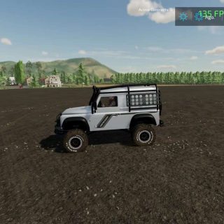 Land Rover Defender 90 v1.0 FS22 Mod | Farming Simulator 22 Mod