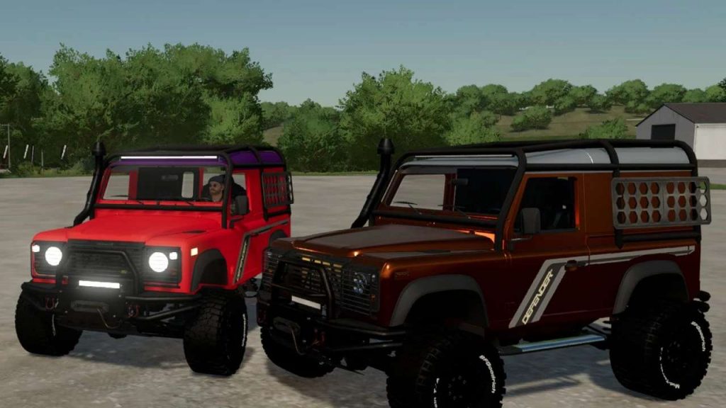 Land Rover Defender 90 v2.0 FS22 Mod | Farming Simulator 22 Mod