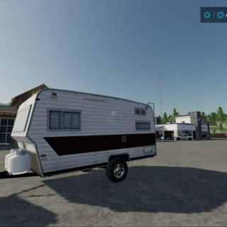 Small Camper v1.0 FS22 - Farming Simulator 22 Mod | FS22 mod