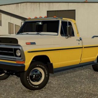 1972 Ford F150 Series v2.1 FS22 - Farming Simulator 22 Mod | FS22 mod