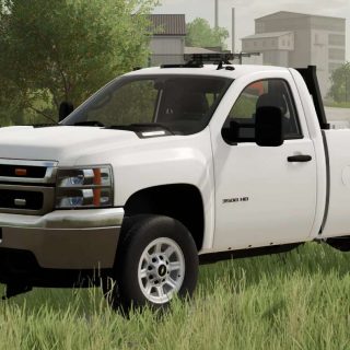 2012 Silverado 3500HD Single Cab V1.0 FS22 Mod | Farming Simulator 22 Mod