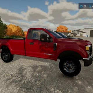 2022 Ford F350 XLT Single Cab v1.0 FS22 Mod | Farming Simulator 22 Mod