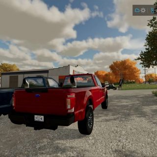 2022 Ford F350 XLT Single Cab v1.0 FS22 Mod | Farming Simulator 22 Mod