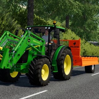 JOHN DEERE 5M SERIES FIX V1.0.0.1 FS22 Mod | Farming Simulator 22 Mod