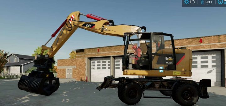 Fs22 Excavators Farming Simulator 22 Forklifts Mods 4109