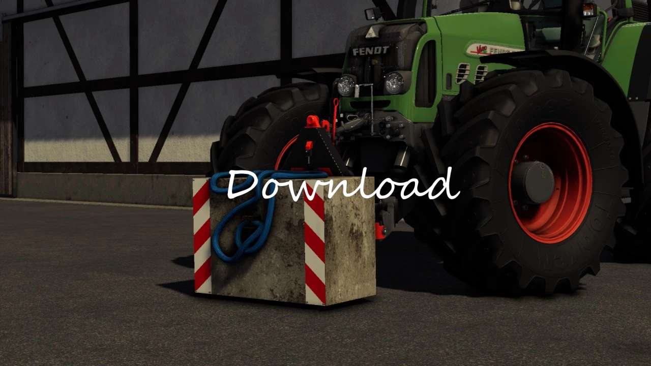 Mod Concrete Weight 800kg V10 Fs22• Farmingsimulatorapp 7966