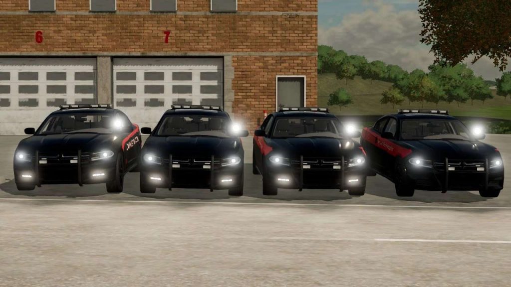 Dodge Charger 2015 Admin v1.0 FS22 Mod | Farming Simulator 22 Mod