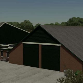 Dutch Contractor Shed v1.1 FS22 Mod | Farming Simulator 22 Mod