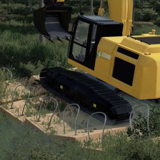 Excavator Mat v1.0 FS22 Mod | Farming Simulator 22 Mod