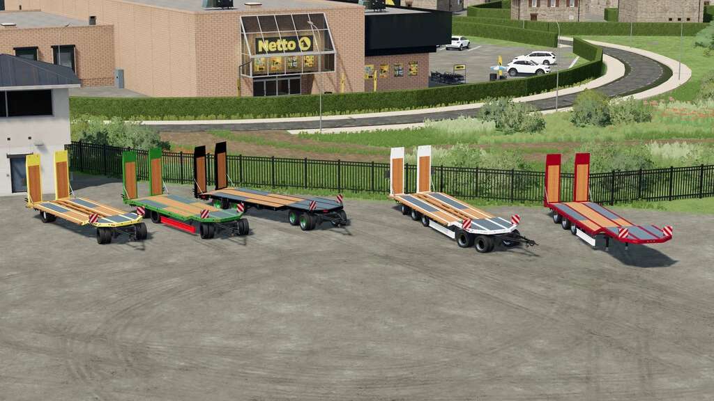 Fliegl Lowloader Pack V101 Fs22 Farming Simulator 22 Mod Fs22 Mod 9857