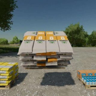 Liftable Pallets And Big Bags v1.1.2 FS22 Mod | Farming Simulator 22 Mod