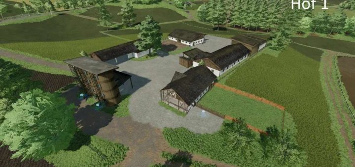 Spring Creek 12km v1.0 FS22 - Farming Simulator 22 Mod | FS22 mod