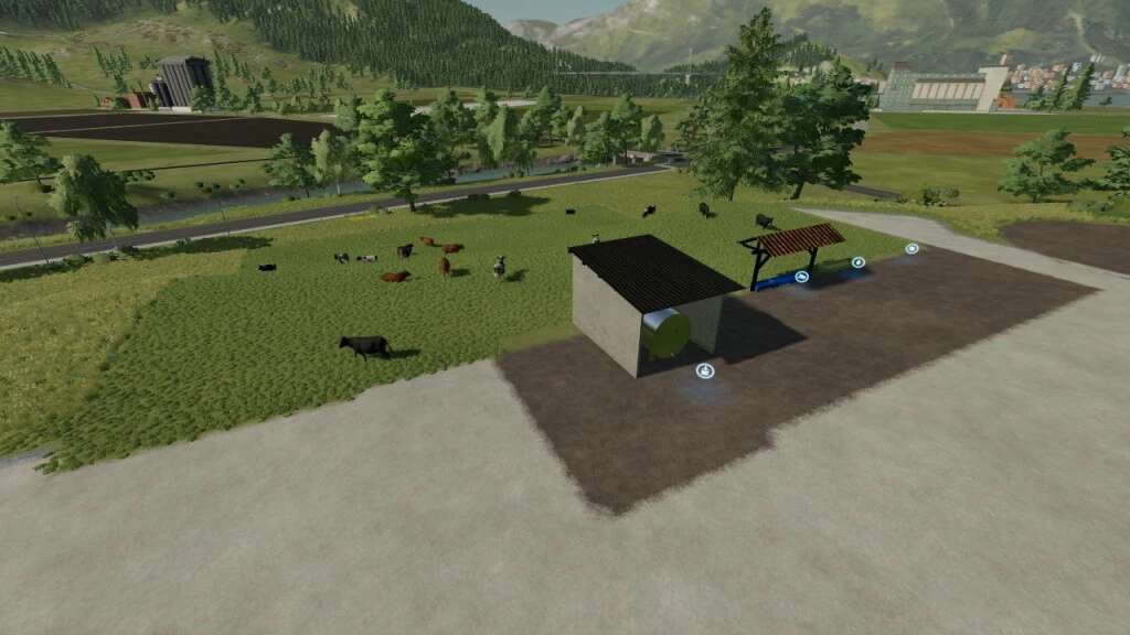 Open Cattle Pasture V10 Fs22 Farming Simulator 22 Mod Fs22 Mod 5242