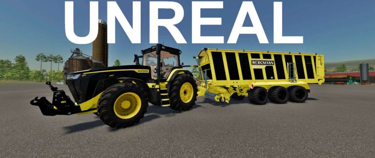 UNREAL SHUTTLE 490S BLACK AND YELLOW TOMMOD v1.0 FS22 Mod | Farming ...