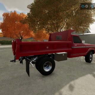 1973 F350 Dump v1.0 FS22 - Farming Simulator 22 Mod | FS22 mod