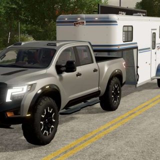 2017 Nissan Titan Warrior v1.0.0.1 FS22 Mod | Farming Simulator 22 Mod