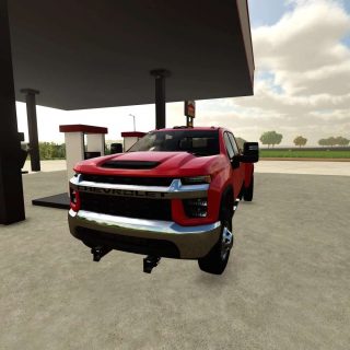 2020 Chevy Silverado 3500 v1.0 FS22 Mod | Farming Simulator 22 Mod