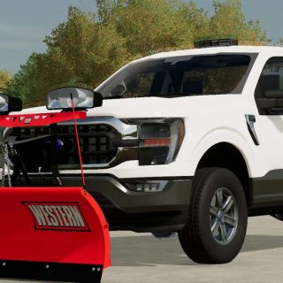 2021 F150 Single Cab V1.0 FS22 Mod | Farming Simulator 22 Mod