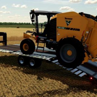 50Ft Gooseneck Transport Trailer v1.0 FS22 Mod | Farming Simulator 22 Mod
