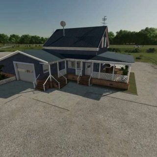 American Farmhouse v1.0 FS22 Mod | Farming Simulator 22 Mod