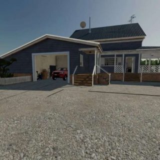 American Farmhouse v1.0 FS22 Mod | Farming Simulator 22 Mod