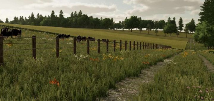 Custom Cow Pastures Mods Farming Simulator 22 Mods 7646
