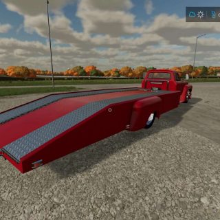 Chevy Ramp Truck v1.0 FS22 - Farming Simulator 22 Mod | FS22 mod