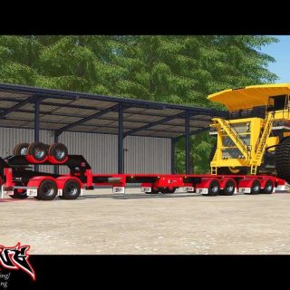 Exile K Low Loader V Fs Mod Farming Simulator Mod