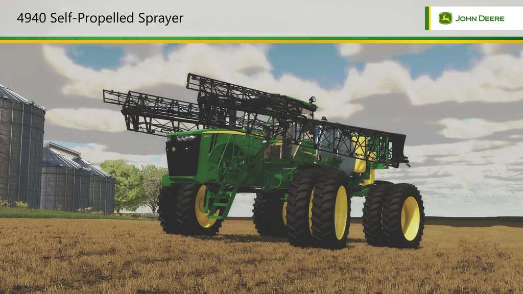 John Deere 4940 Self Propelled Sprayer V10 Fs22 Farming Simulator 22 Mod Fs22 Mod 2752