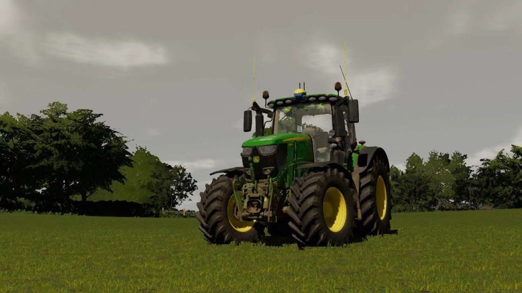 John Deere 6r 230-250 Edited v1.0 FS22 Mod | Farming Simulator 22 Mod