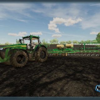 John Deere 8R with SimpleIC v1.0.1 FS22 Mod | Farming Simulator 22 Mod