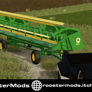 John Deere Header Cart v1.0 FS22 Mod | Farming Simulator 22 Mod