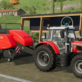 Massey Ferguson LS 2200 Gen2 Baler Pack v1.1 FS22 Mod Farming
