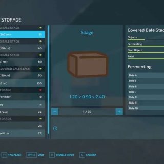 Object Storage v1.0.1 FS22 Mod | Farming Simulator 22 Mod