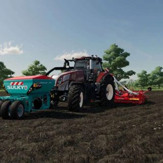 Sulky Xeos Front v1.0 FS22 Mod | Farming Simulator 22 Mod