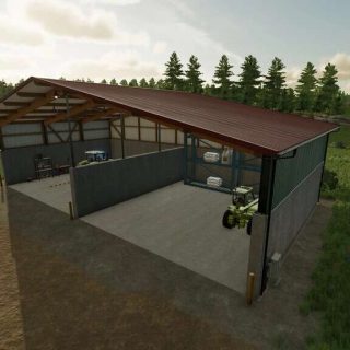 Workshop And Storage v1.0 FS22 - Farming Simulator 22 Mod | FS22 mod