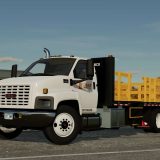 GMC C8500 Flatbed Cone Truck v1.0 FS22 - Farming Simulator 22 Mod ...