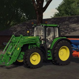 John Deere 6M MaxModding v1.0 FS22 Mod | Farming Simulator 22 Mod