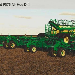 John Deere C850 Air Cart And P576 Air Hoe Drill V1.0 FS22 Mod | Farming ...