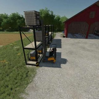 Metal Shelf v1.1 FS22 Mod | Farming Simulator 22 Mod