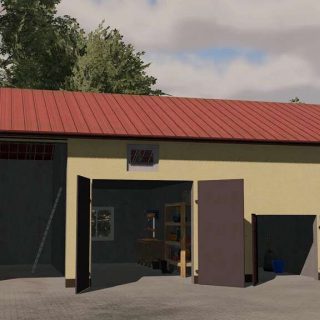 Modern Garage v1.0 FS22 Mod | Farming Simulator 22 Mod